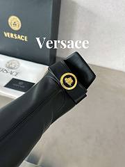 	 Bagsaaa Versace Medusa black long boots - 2