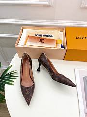 Bagsaaa Louis Vuitton Monogram Leather Heels - 5