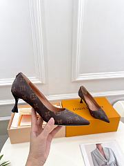 Bagsaaa Louis Vuitton Monogram Leather Heels - 4