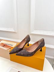 Bagsaaa Louis Vuitton Monogram Leather Heels - 3