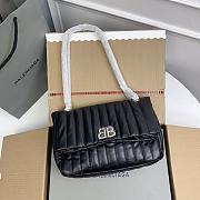 	 Bagsaaa Balenciaga Monaco Chain Bag In Black - 1