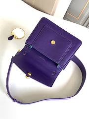 Bagsaaaa Bvlgari Serpenti East-West Maxi Chain Shoulder Bag In Purple - 20*14*8.5cm - 4