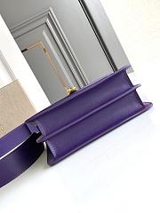 Bagsaaaa Bvlgari Serpenti East-West Maxi Chain Shoulder Bag In Purple - 20*14*8.5cm - 3