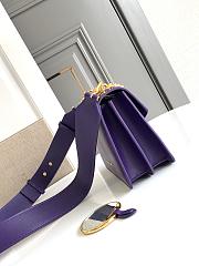 Bagsaaaa Bvlgari Serpenti East-West Maxi Chain Shoulder Bag In Purple - 20*14*8.5cm - 2