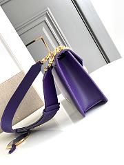 Bagsaaaa Bvlgari Serpenti East-West Maxi Chain Shoulder Bag In Purple 02 - 28*17*6CM - 6