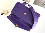Bagsaaaa Bvlgari Serpenti East-West Maxi Chain Shoulder Bag In Purple 02 - 28*17*6CM - 4