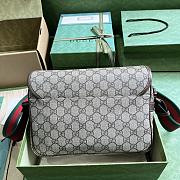 Bagsaaa Gucci GG Messenger Bag Beige & Ebony - 27*20*10cm - 4