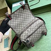 Bagsaaa Gucci GG Messenger Bag Beige & Ebony - 27*20*10cm - 3