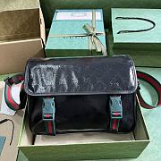 	 Bagsaaa Gucci GG Messenger Bag Black - 27*20*10cm - 1