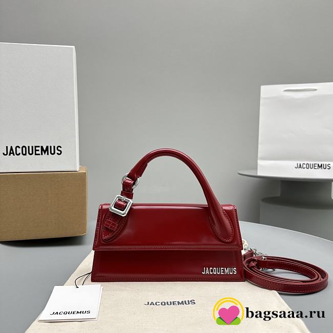 	 Bagsaaa Jacquemus chiquito crossbody bag red - 21*10*6CM - 1