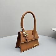 Bagsaaa Jacuqemus Le Chiquito Moyen Bag In Brown 18*15.5*8CM - 6