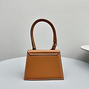 Bagsaaa Jacuqemus Le Chiquito Moyen Bag In Brown 18*15.5*8CM - 4