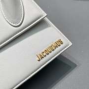 	 Bagsaaa Jacuqemus Le Chiquito Moyen Bag In White 18*15.5*8CM - 2