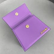 	 Bagsaaa Jacuqemus Le Chiquito Moyen Bag In Purple 18*15.5*8CM - 2