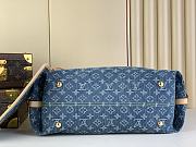 Bagsaaa Louis Vuitton Carryall Monogram Denim - 39 x 30 x 15 cm - 2