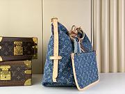 Bagsaaa Louis Vuitton Carryall Monogram Denim - 39 x 30 x 15 cm - 3