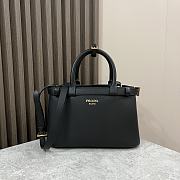 Bagsaaa Prada Top Handle Bag In Black - 28x18x10.5cm - 1