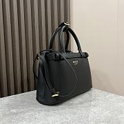 Bagsaaa Prada Top Handle Bag In Black - 28x18x10.5cm - 5