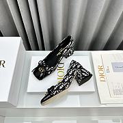 Bagsaaa Dior Oblique Black Heels  - 3