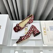 	 Bagsaaa Dior Oblique Red Heels - 6