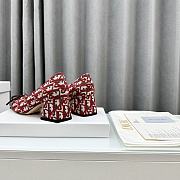 	 Bagsaaa Dior Oblique Red Heels - 2