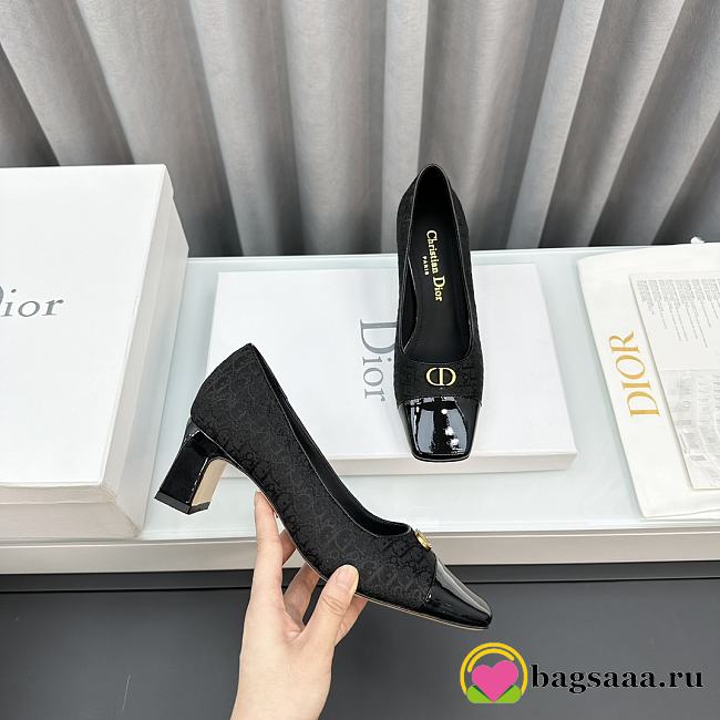 	 Bagsaaa Dior Oblique Black Heels 03 - 1