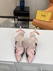 	 Bagsaaa Fendi Colibrì High-heeled slingbacks pink - 3