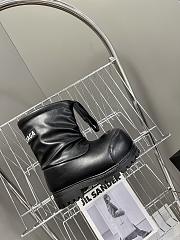 Bagsaaa Balenciaga Alaska Low Boot in black shiny super soft calfskin - 6