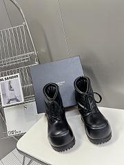 Bagsaaa Balenciaga Alaska Low Boot in black shiny super soft calfskin - 5