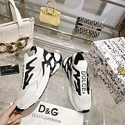 	 Bagsaaa Docle & Gabbana White Sneakers - 6