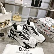 	 Bagsaaa Docle & Gabbana White Sneakers - 3