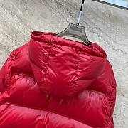 Bagsaaa Celine Down Jacket In Red With Removable  Sleeves - 4