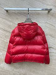 Bagsaaa Celine Down Jacket In Red With Removable  Sleeves - 6