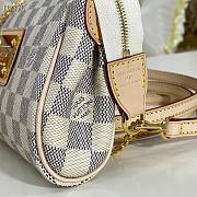 Bagsaaa Louis Vuitton Eva Damier Azur Bag - 25x4x13cm - 5
