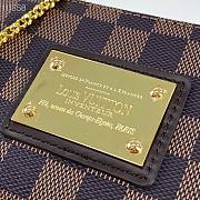 	 Bagsaaa Louis Vuitton Eva Damier Ebene Bag - 25x4x13cm - 2