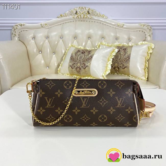 	 Bagsaaa Louis Vuitton Eva Monogram Bag - 25x4x13cm - 1