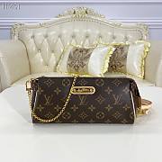 	 Bagsaaa Louis Vuitton Eva Monogram Bag - 25x4x13cm - 1