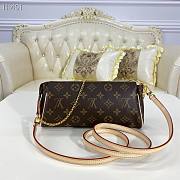 	 Bagsaaa Louis Vuitton Eva Monogram Bag - 25x4x13cm - 4