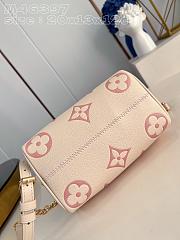 	 Bagsaaa Louis Vuitton Speedy Bandoulière 20 Ivory and Pink - 6