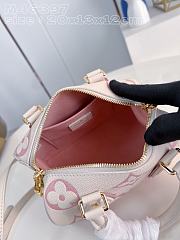 	 Bagsaaa Louis Vuitton Speedy Bandoulière 20 Ivory and Pink - 5