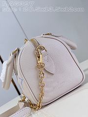 	 Bagsaaa Louis Vuitton Speedy Bandoulière 20 Ivory and Blue - 4