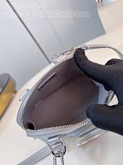 Bagsaaa Louis Vuitton Alma Nano Epi Silver Leather - 18 x 12 x 8 cm - 6