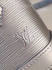 Bagsaaa Louis Vuitton Alma Nano Epi Silver Leather - 18 x 12 x 8 cm - 5