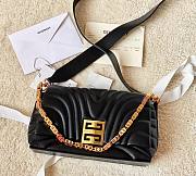 Bagsaaa Givenchy Micro 4G Soft Leather Bag Black - 25*15*6cm - 1