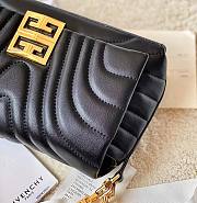 Bagsaaa Givenchy Micro 4G Soft Leather Bag Black - 25*15*6cm - 4