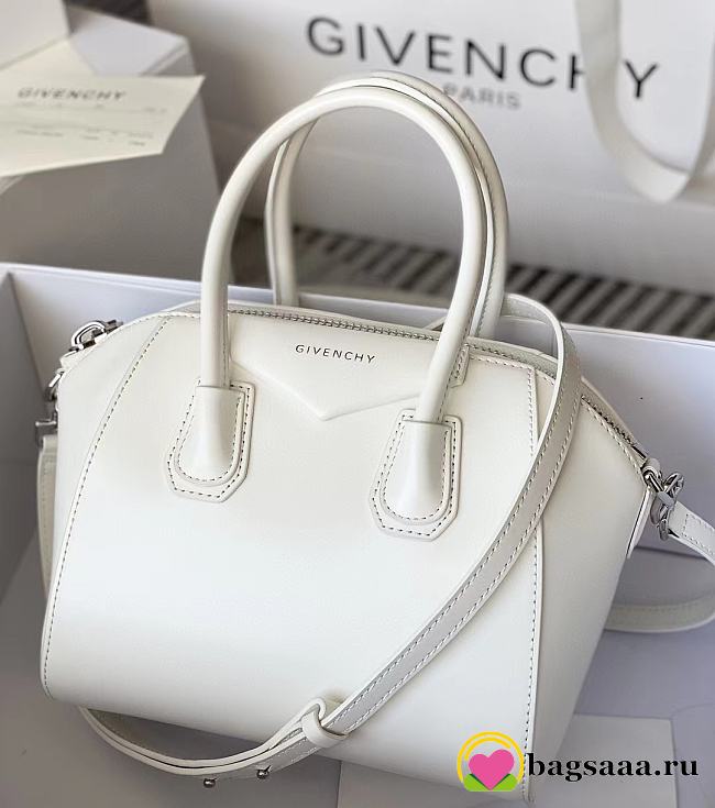 	 Bagsaaa Givenchy Mini Antigona White - 22*27*13cm - 1
