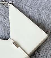 	 Bagsaaa Givenchy Cut-Out Small Shoulder Bag White - 27*27*6cm - 6
