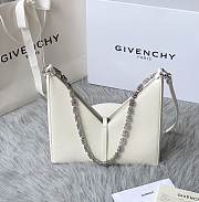 	 Bagsaaa Givenchy Cut-Out Small Shoulder Bag White - 27*27*6cm - 3