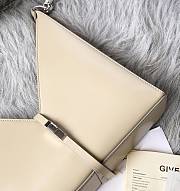 	 Bagsaaa Givenchy Cut-Out Small Shoulder Bag Beige - 27*27*6cm - 2