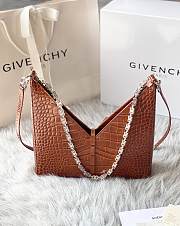 	 Bagsaaa Givenchy Cut-Out Small Shoulder Bag Brown - 27*27*6cm - 5